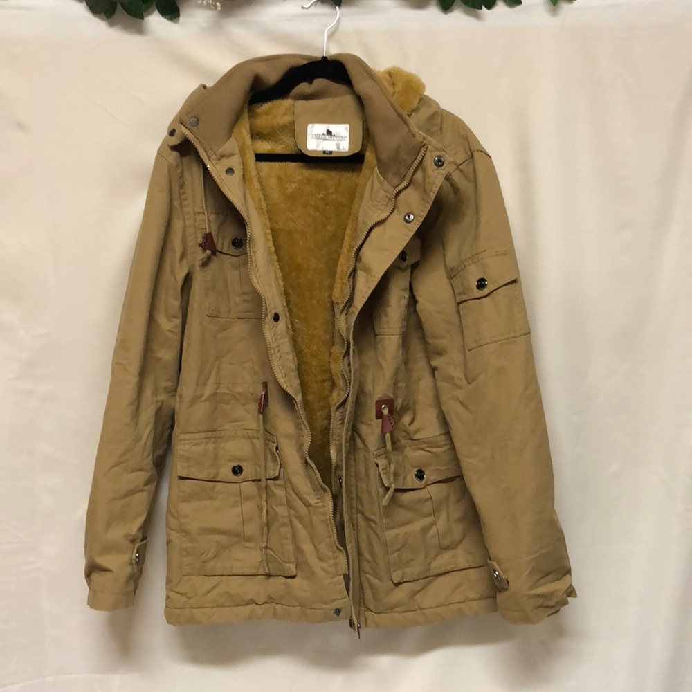 Grizzly Tactical Armory Jacket- Men’s XL- Brown